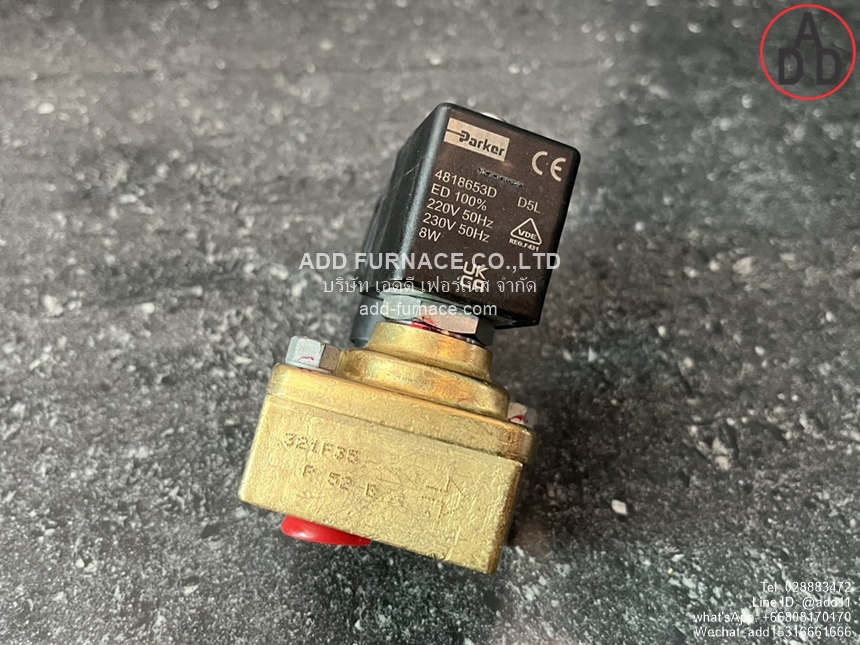 Parker 4818653D (2-Way, 220–230VAC) (8) 